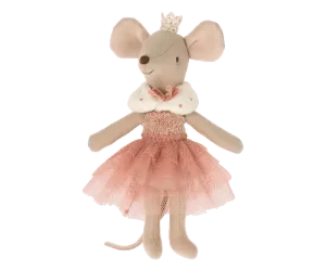 Plush Doll | Heirloom Big Sister Princess Plush Mouse Doll | Maileg