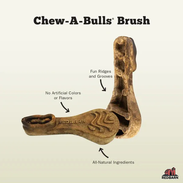 Redbarn Chew-A-Bulls® Brush , Dental Chew