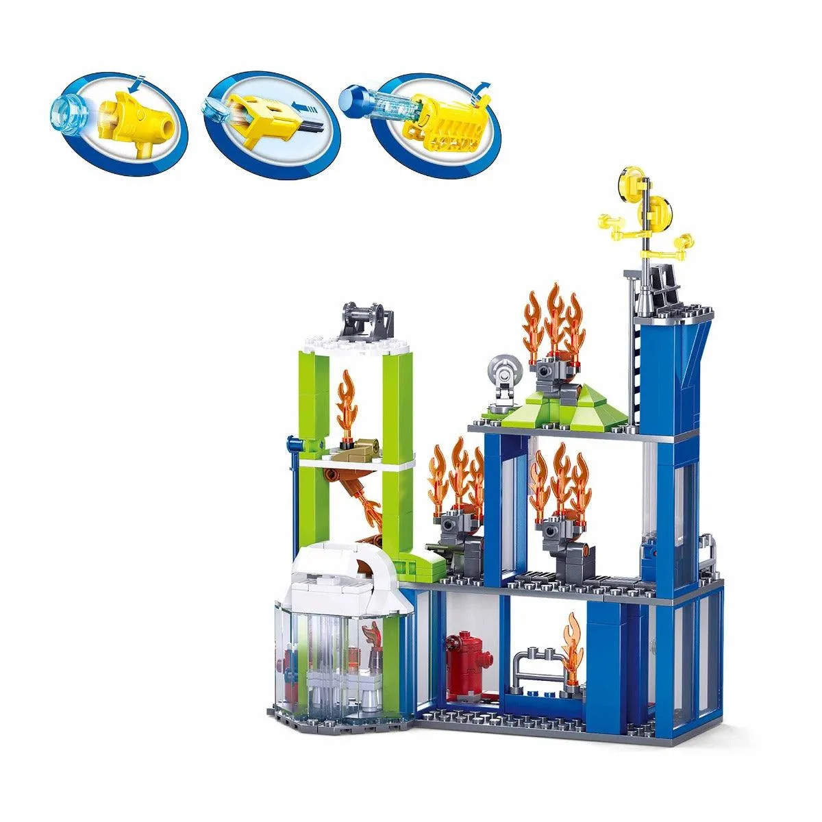 Sluban Fire Fighting Training Center Building Blocks For Ages 6 