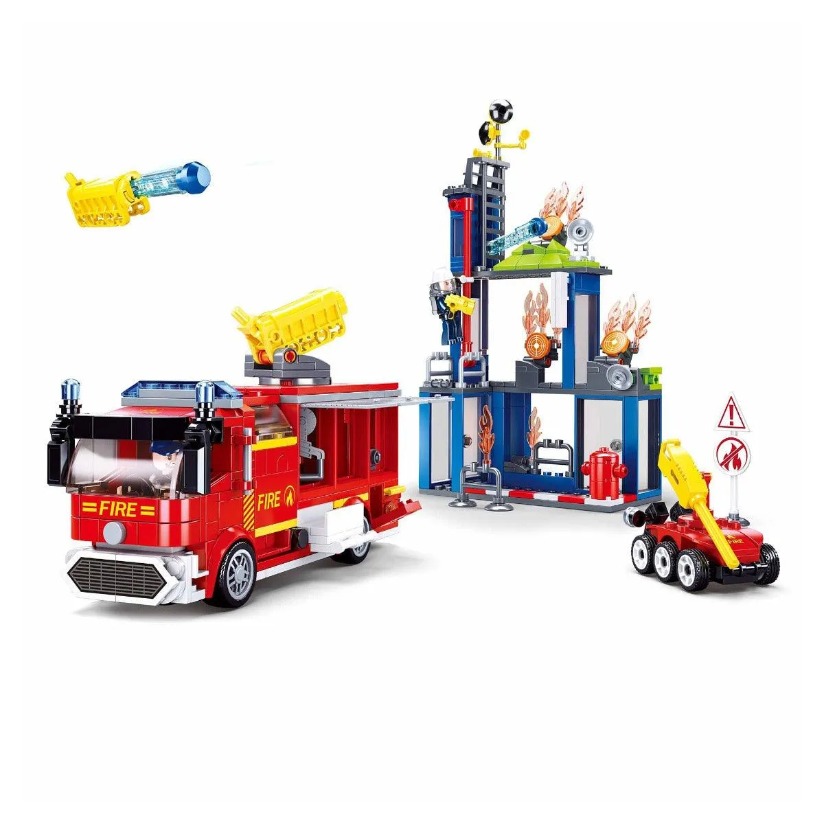 Sluban Fire Fighting Training Center Building Blocks For Ages 6 