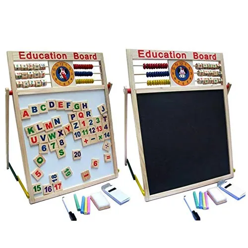 Smart Abacus and Writing white Board - Blue