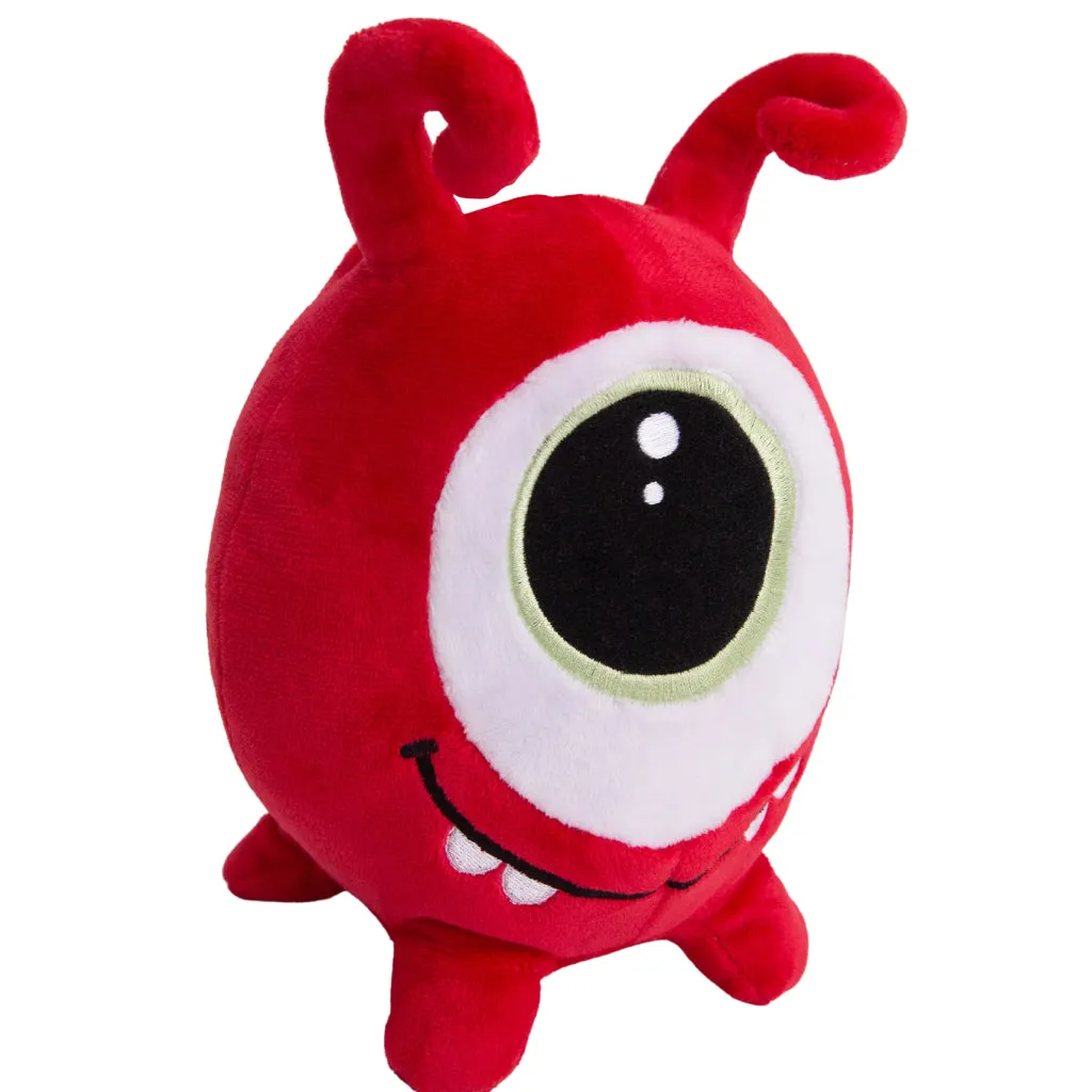 Snugarooz Just Jeff the Monster 2-in-1 Plush with Hidden Ball Dog Toy