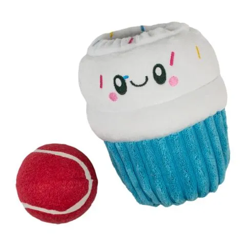 Territory 2-in-1 Big City Cupcake Dog Toy