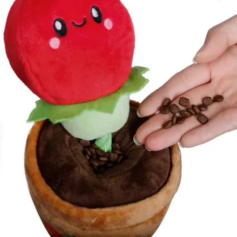 Territory Treat-and-Tug Tomato Dog Toy