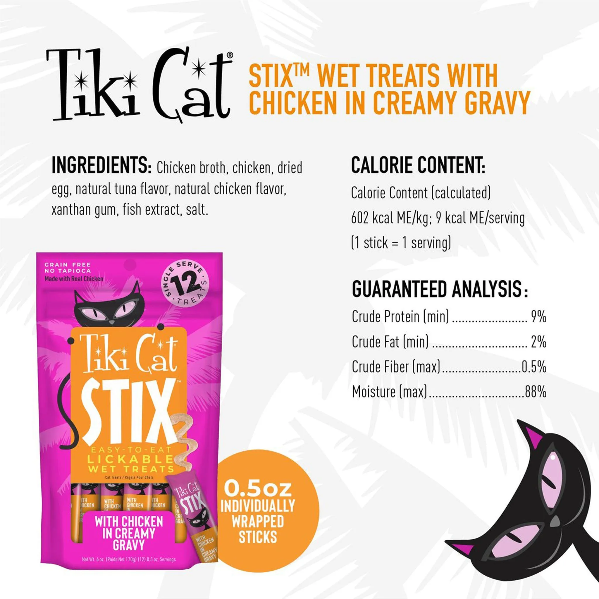 Tiki Cat Stix Lickable Mousse Cat Treats