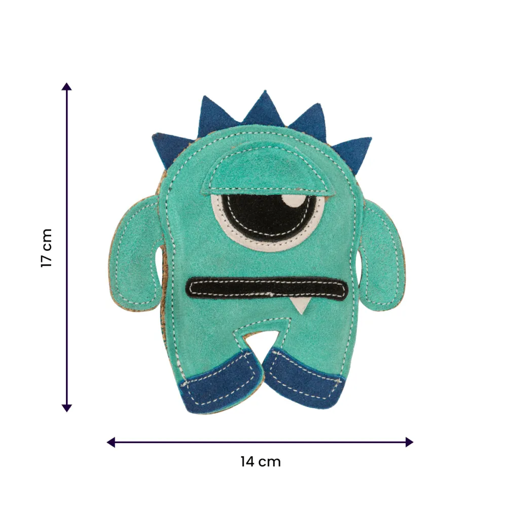 TopDog Premium One Eyed Monster Toy for Dogs and Cats (Blue)