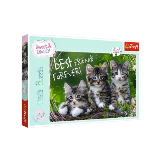 Trefl 260 Piece Puzzle Feline friendship