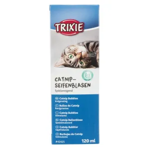 Trixie Catnip Bubbles 120ml - Liquid Bubbles For Cats