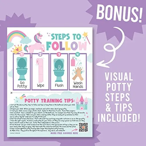 Unicorn Potty Training Chart | Sticker Charts | Early Education