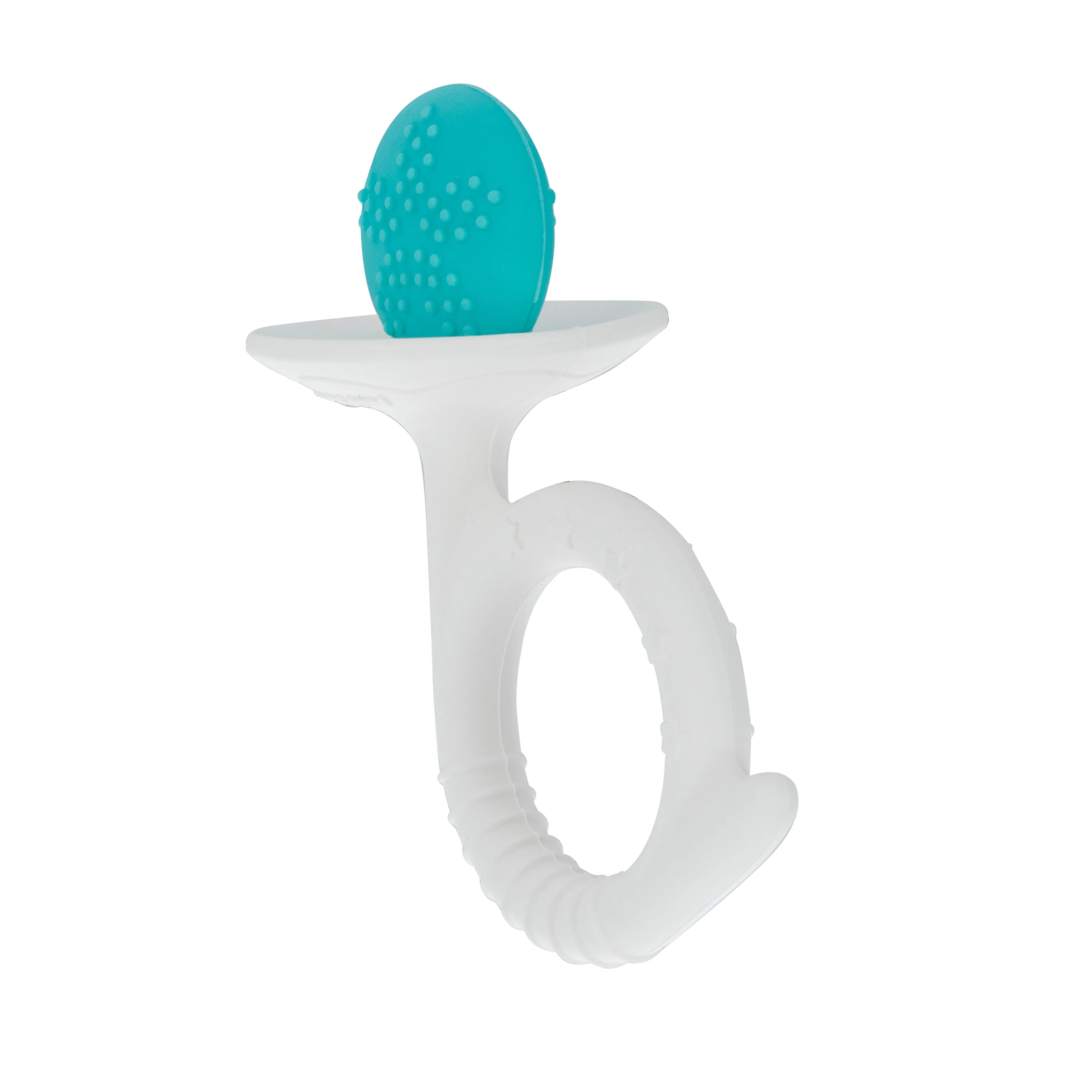 Wand and Tuba Teether Set | Coral & Aqua