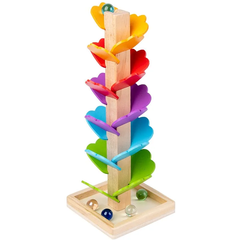 Wooden Rainbow Building Educational Toy