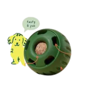 Woof Pet Pupsicle Green Dog Toy