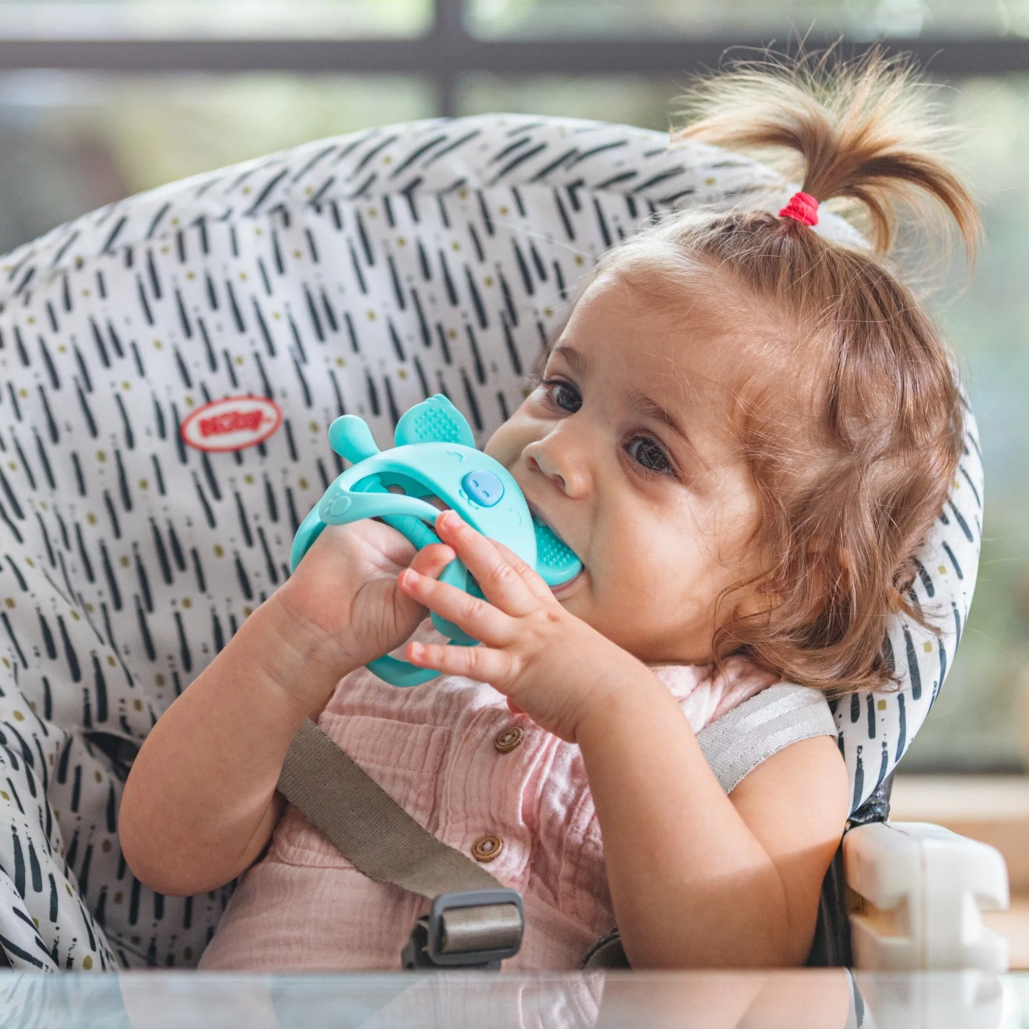 Wrist Grip Teething Mitten