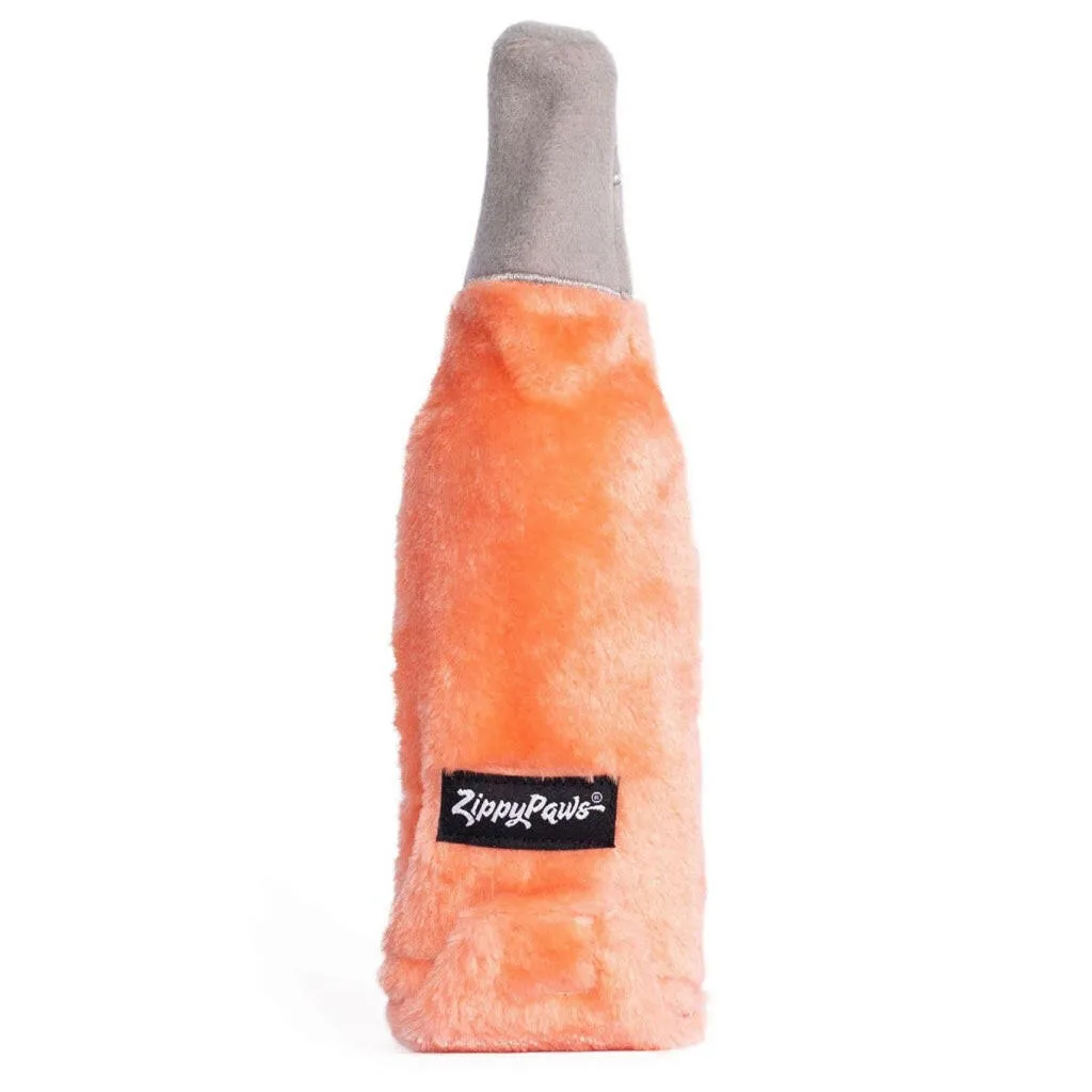 Zippy Paws Happy Hour Crusherz Bottle Themed Crunchy Water Bottle Rosé