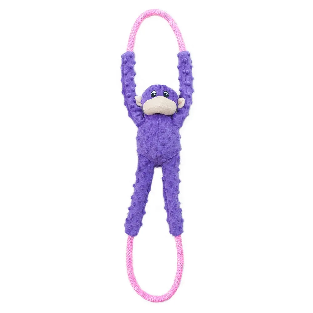 ZippyPaws Monkey RopeTugz Dog Toy