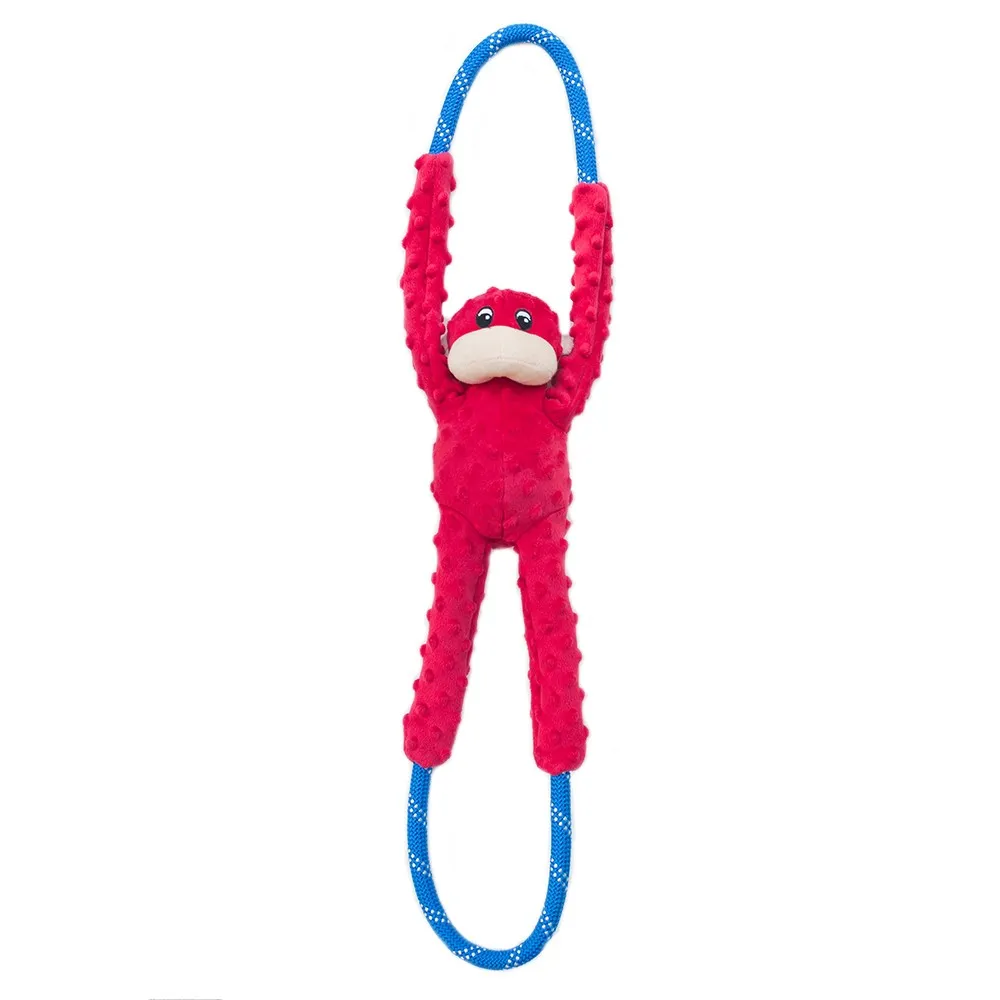 ZippyPaws Monkey RopeTugz Dog Toy